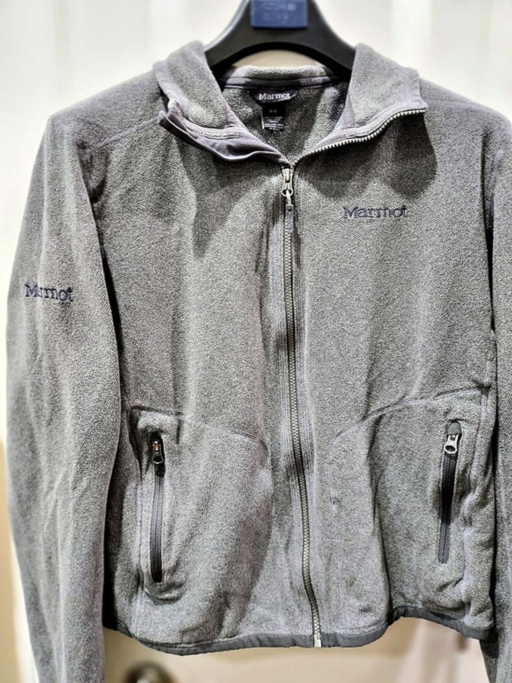 Marmot Rocklin Full-Zip Fleece Jacket Gray Men's Medium